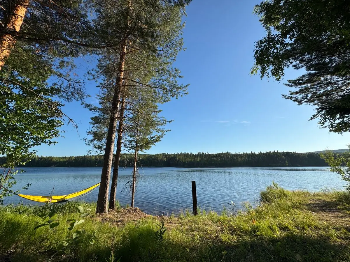 Lappland-Fluss-Haengematte
